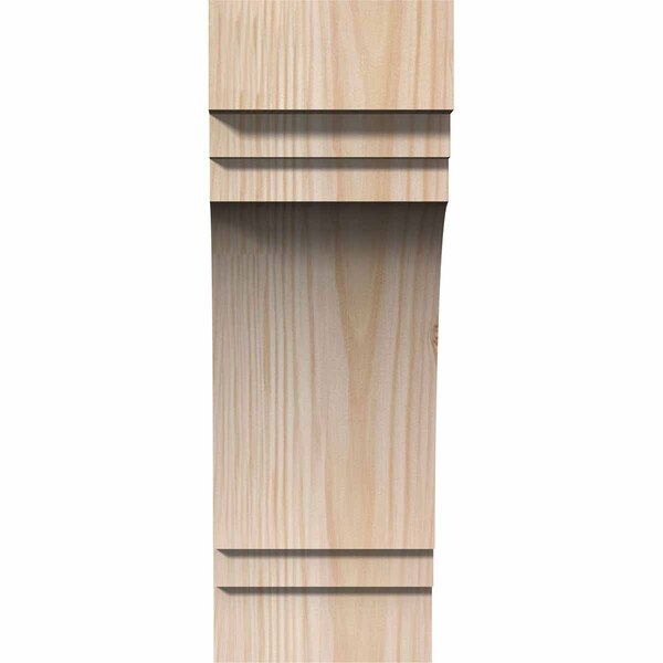 Pescadero Smooth Corbel, Douglas Fir, 3 1/2W X 6D X 10H